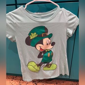 Micky Mouse Leprechaun Tshirt